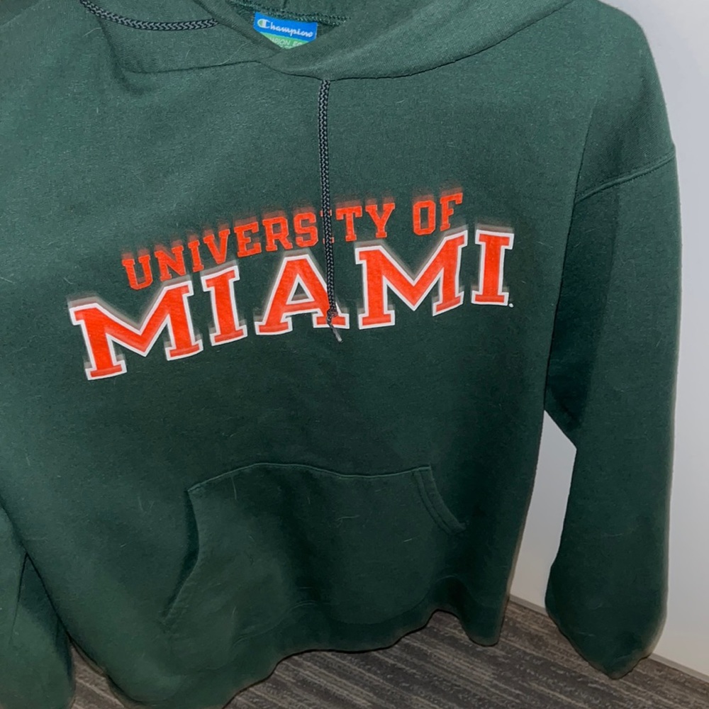University of Miami hoodie